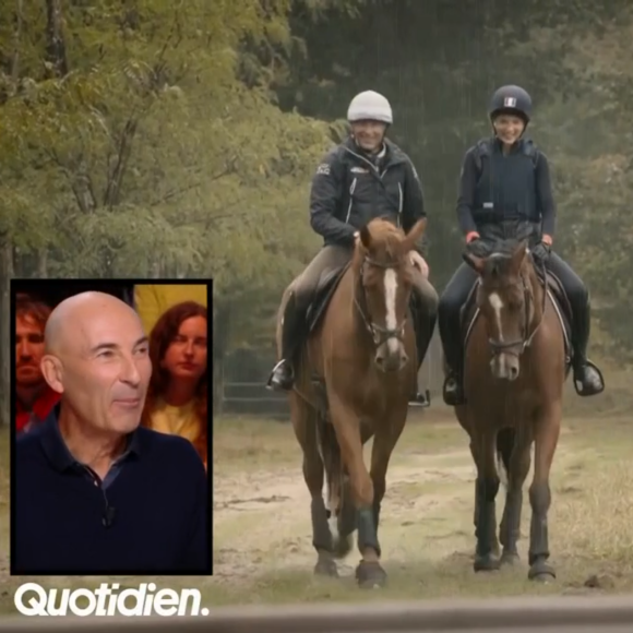 Nicolas Canteloup parle de sa fille Anouk dans "Quotidien".