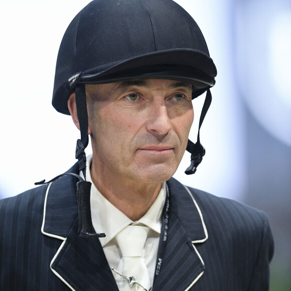 Nicolas Canteloup - Jour 1 - Compétition équestre, jumping, Longines Masters de Paris à Villepinte, le 5 décembre 2019. © Pierre Perusseau / Bestimage