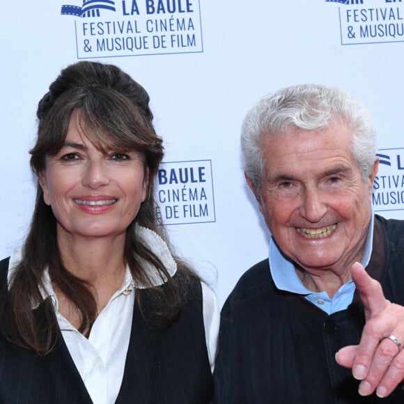 Claude Lelouch et sa femme Valérie Perrin - 10ème Festival du Cinéma et de la Musique de Film à La Baule le 29 juin 2024. © Rachid Bellak/Bestimage