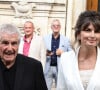 Claude Lelouch et Valérie Perrin - Mariage de Claude Lelouch à la mairie du 18ème à Paris. Le 17 juin 2023