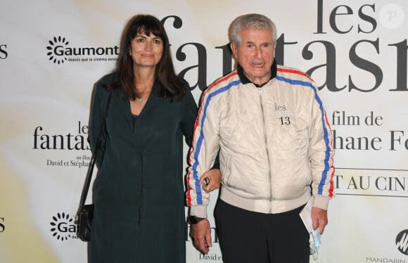 Valérie Perrin et son compagnon Claude Lelouch - Avant-première du film "Les fantasmes" au cinéma Pathé Wepler à Paris. Le 24 juin 2021 © Coadic Guirec / Bestimage