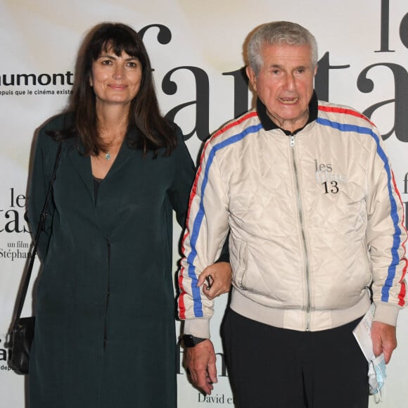 Valérie Perrin et son compagnon Claude Lelouch - Avant-première du film "Les fantasmes" au cinéma Pathé Wepler à Paris. Le 24 juin 2021 © Coadic Guirec / Bestimage