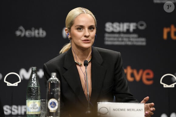 Noémie Merlant - Conférence de presse du film "Emmanuelle" lors du 72ème Festival du Film de Saint-Sébastien (San Sebastian), le 20 septembre 2024.