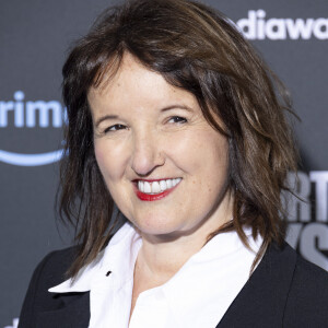 Anne Roumanoff à la première de la série "Escort Boys" au cinéma UGC Ciné Cité Les Halles à Paris le 18 décembre 2023. © Cyril Moreau / Bestimage 