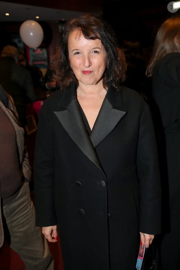 Exclusif - Anne Roumanoff - Générale de la Pièce " L'argent de la vieille " au Théâtre Libre à Paris, France. Le 15 Février 2024. © Bertrand Rindoff / Bestimage 