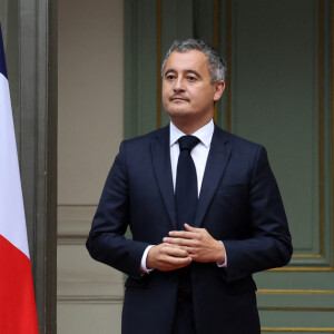 Passation de pouvoir entre l'ancien ministre de l'intérieur, Gérald Darmanin et son successeur, Bruno Retailleau, au ministère de l'intérieur à Paris, Paris, le 23 septembre 2024. © Stéphane Lemouton / Bestimage