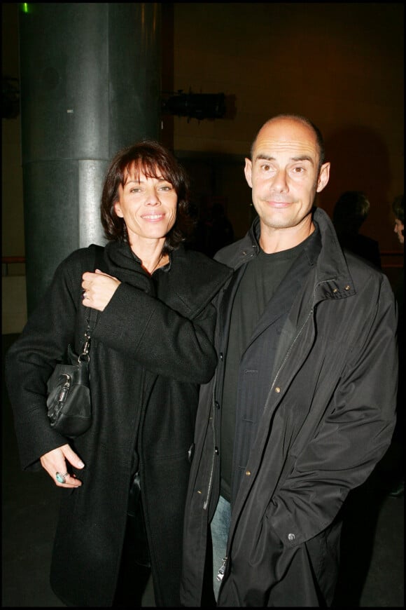 Bernard Campan et sa femme à la première de Combien tu m'aimes à Paris