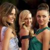 Alessandra Ambrosio, Candice Swanepoel et Miranda Kerr à la soirée du 15e anniversaire du catalogue des maillots de bain de Victoria's Secret