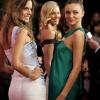 Alessandra Ambrosio, Candice Swanepoel et Miranda Kerr à la soirée du 15e anniversaire du catalogue des maillots de bain de Victoria's Secret