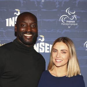 Ladji Doucouré avec Inès Vandamme - Soirée des Champions à l'INSEP à Paris le 10 décembre 2019. © Gwendoline Le Goff/Panoramic/Bestimage