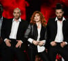 La chanteuse aux cheveux roux a également rendu un hommage poignant à Jean-Louis Murat...
Mylène Farmer - Enregistrement de l'émission "La chanson de l'année" dans les arènes de Nîmes, diffusée en direct sur TF1 le 8 juin © Bruno Bebert / Bestimage 