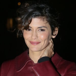 Audrey Tautou - Inauguration des décorations de Noël des Galeries Lafayette à Paris, le 8 novembre 2016. © CVS/Bestimage 