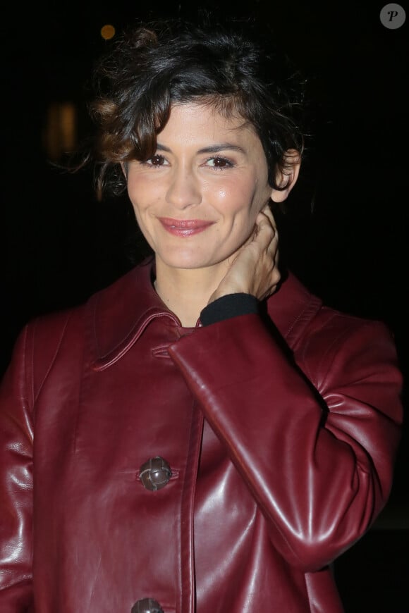 Audrey Tautou - Inauguration des décorations de Noël des Galeries Lafayette à Paris, le 8 novembre 2016. © CVS/Bestimage 