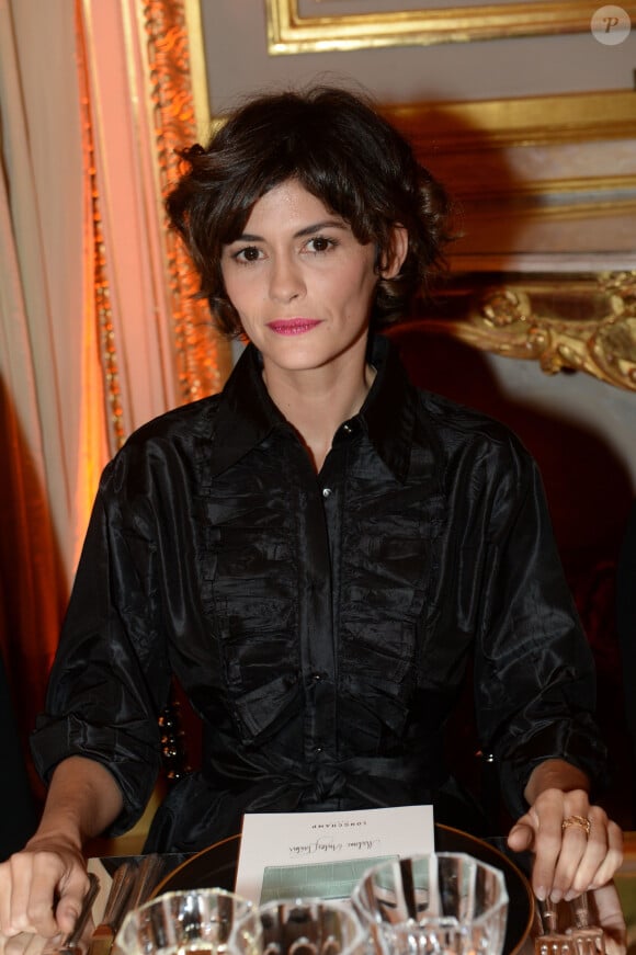 Audrey Tautou - Cocktail/dîner Longchamp à la boutique Longchamp, rue Saint-Honoré, à Paris, France, le 4 octobre 2016, lors de la Fashion Week de Paris © Rachid Bellak/Bestimage