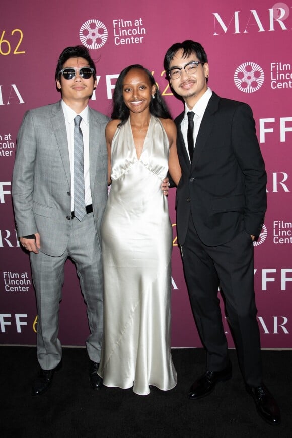 Pax Thien Jolie-Pitt, Zahara Marley Jolie et Maddox Chivan Jolie-Pitt à New-York pour la grande première du film Maria le dimanche 29 septembre 2024.