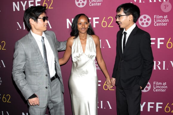 Pax Thien Jolie-Pitt, Zahara Marley Jolie et Maddox Chivan Jolie-Pitt à New-York pour la grande première du film Maria le dimanche 29 septembre 2024.