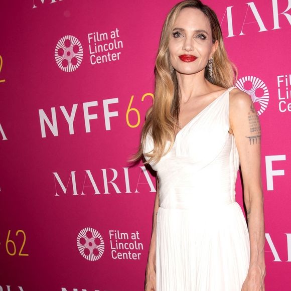 Angelina Jolie à New-York pour la grande première du film Maria le dimanche 29 septembre 2024.