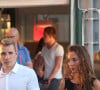 Déjà parents de deux enfants, Lucas Digne et Tiziri vont en avoir un troisième
 
Exclusif - Lucas Digne et sa femme Tiziri dans les rues de Saint-Tropez le 29 juillet 2016