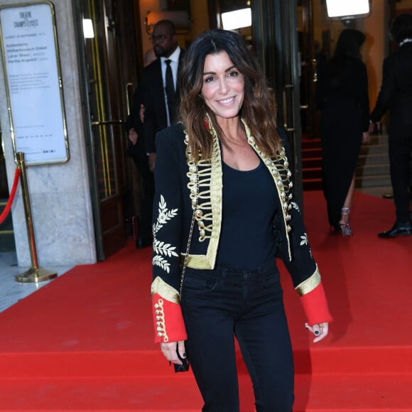 Jenifer Bartoli arrivant au "Concerto pour la Paix" organisé par Omar Harfouch au Théâtre des Champs Élysées à Paris, France, le 18 Septembre 2024. © Rachid Bellak / Bestimage 