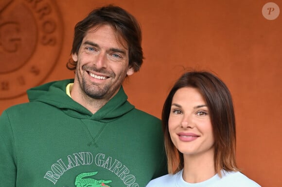 Camille Lacourt et Alice Detollenaere assistent aux Internationaux de France 2024 à Roland Garros le 02 juin 2024 à Paris, France. Photo par ABACAPRESS.COM