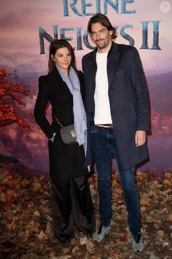 Alice Detollenaere et Camille Lacourt assistent à la projection de La Reine Des Neiges 2au cinéma Le Grand Rex le 13 novembre 2019 à Paris, France.Photo by David Niviere/ABACAPRESS.COM