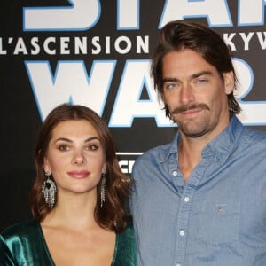 Camille Lacourt et sa compagne Alice Detollenaere lors de la Premiere de Star Wars: L'Ascension de Skywalker au Grand Rex a Paris, France le 17 Décembre 2019. Photo by Jerome Domine/ABACAPRESS.COM