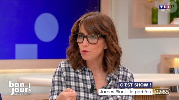 Candice Mahout, qui débarque de chez BFMTV, a fait son arrivée dans l'émission 
"Bonjour" sur TF1 le 7 octobre 2024