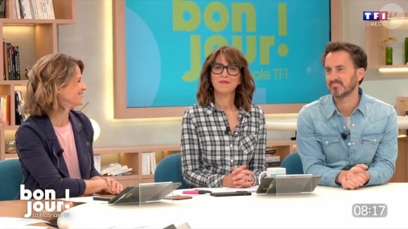 Elle sera en charge d'une chronique culture aux côtés d'un autre petit nouveau... 
"Bonjour" sur TF1 le 7 octobre 2024