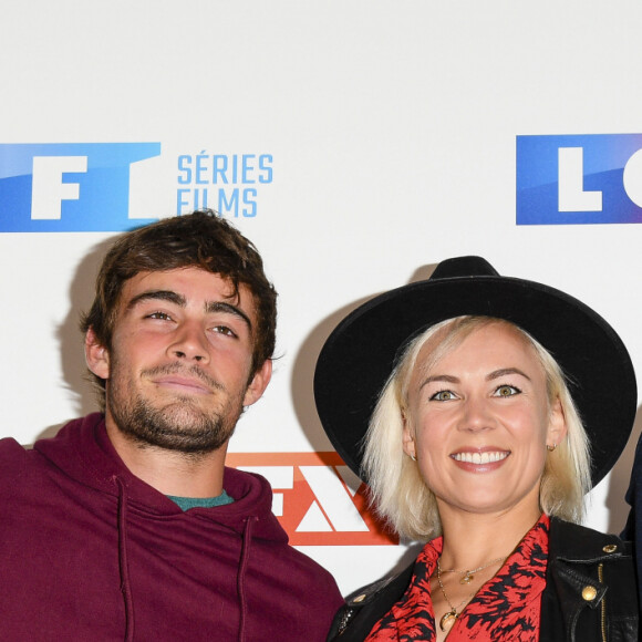 Denitsa Ikonomova, Clément Rémiens, Emmanuelle Berne, Laurent Maistret - Soirée de rentrée 2019 de TF1 au Palais de Tokyo à Paris, le 9 septembre 2019. © Pierre Perusseau/Bestimage