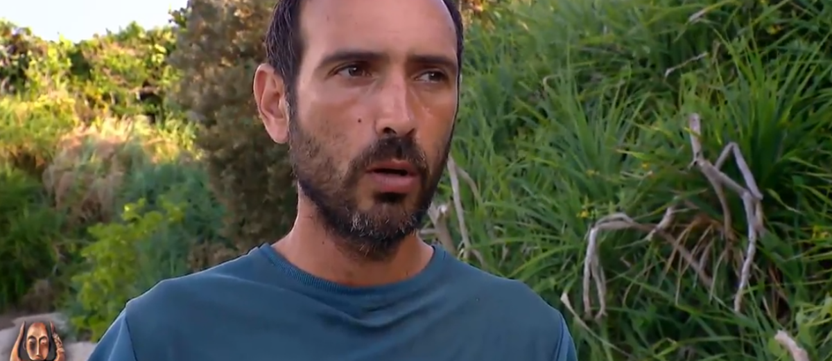 Photo : Fabrice devient le deuxième membre du jury final et a décidé de  donner son vote noir à Thibault. Huitième épisode de "Koh-Lanta, La Tribu  maudite" sur TF1 mardi 8 octobre 2024. - Purepeople