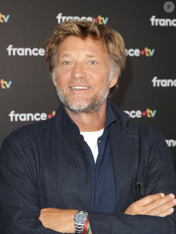 La récente société produit des séries, des documentaires et des podcasts...
Laurent Delahousse au photocall de la conférence de presse de rentrée de France Télévisions à Paris, France, le 4 septembre 2024. © Coadic Guirec/Bestimage 