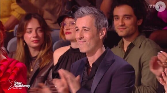 Si son fils Michaël Goldman, le directeur de la Star Ac' vole depuis longtemps de ses propres ailes..Michaël Goldman pendant la finale de la Star Academy