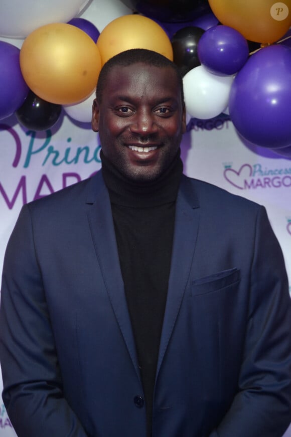 Depuis les années 1990, il évolue professionnellement dans le milieu du sport, et plus particulièrement celui de l'athlétisme.
Exclusif - Ladji Doucouré à la soirée de gala de l'association Princesse Margot au Folies Gruss à Paris le 11 octobre 2021.