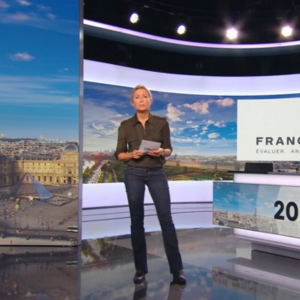 Vous le connaissez très bien !
Les excuses d'Anne-Sophie Lapix ce jeudi à la fin du JT de 20 heures sur "France 2".