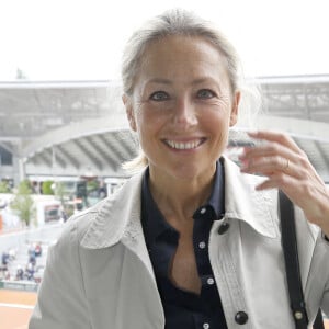 Ce mercredi 9 octobre 2024
Exclusif - Anne-Sophie Lapix au déjeuner dans la loge de France TV lors des Internationaux de France de Tennis de Roland Garros 2024 - Jour 6 à Paris, France, le 31 mai 2024. © Bertrand Rindoff/Bestimage 