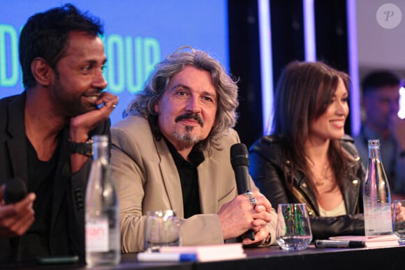 Philippe Vasseur lors d'une rencontre avec les membres de la série Les mystères de l'amour au festival Series Mania à Lille le 20 mars 2023. © Stéphane Vansteenkiste / Bestimage