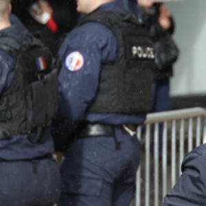 Christian Clavier lors de la cérémonie d'enterrement de l'acteur français Michel Blanc à l'église Saint Eustache à Paris, France, le 10 octobre 2024. Il est décédé le 4 octobre à la suite d'une crise cardiaque consécutive à un choc anaphylactique. Michel Blanc était connu pour son rôle du célibataire maladroit Jean-Claude Dusse dans le film " Les Bronzés " de 1978. Photo par Nasser Berzane/ABACAPRESS.COM