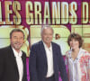 Les quatre mousquetaires seront présents sur le plateau de l'émission 
Exclusif - Karen Cheryl, Michel Leeb, Bernard Montiel - Enregistrement de l'émission "Les grands du rire", présentée par K.Chéryl et B.Montiel, diffusée le 12 octobre sur C8 © Jack Tribeca / Bestimage 