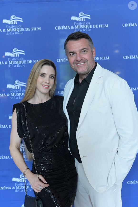 Arnaud Ducret et sa femme Claire Francisci - 10ème Festival du Cinéma et de la Musique de Film à La Baule le 29 juin 2024. © Rachid Bellak/Bestimage