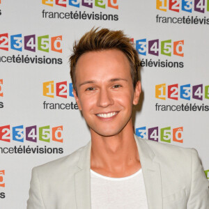 Cyril Féraud lors du photocall de la présentation de la nouvelle dynamique 2017-2018 de France Télévisions. Paris, le 5 juillet 2017. © Guirec Coadic/Bestimage