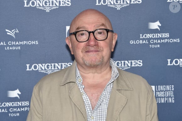 Exclusif - Michel Blanc - Photocall lors du Longines Paris Eiffel Jumping au Champ de Mars à Paris, le 7 juillet 2018. © Borde-Veeren/Bestimage 