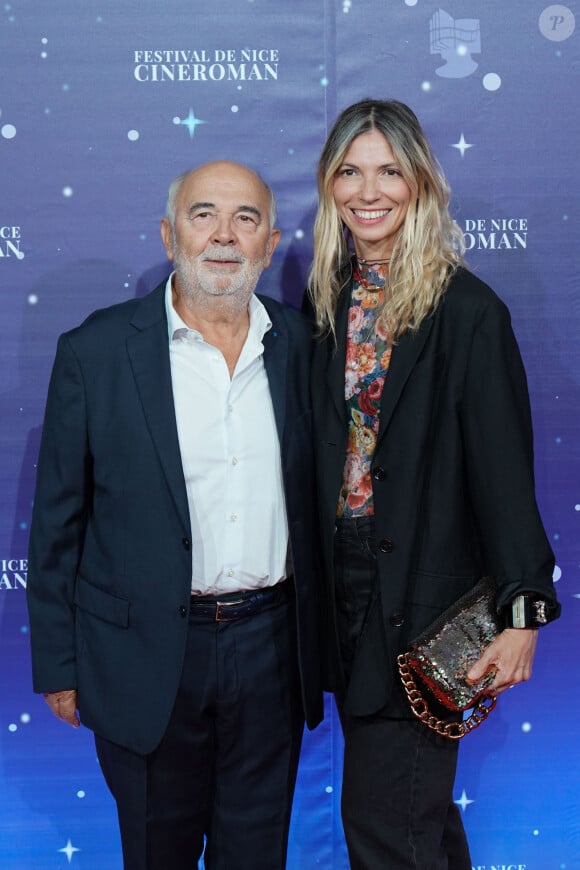 Gérard Jugnot et sa femme Patricia Campi lors de la 5ème édition du festival Cinéroman à Nice le 3 octobre 2023. © Norbert Scanella / Panoramic / Bestimage 