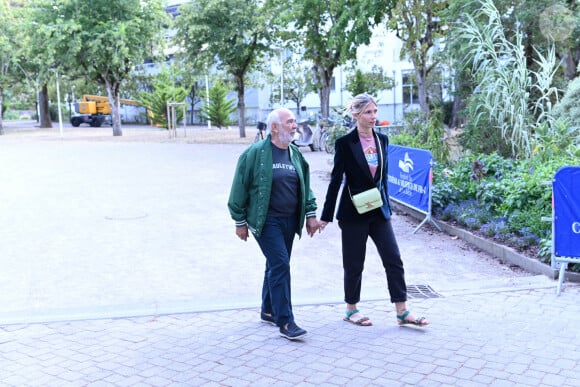 Gérard Jugnot et sa femme Patricia Campi lors de la soirée au Festival du Cinéma & Musique de Film à La Baule, France, le 30 juin 2023. © Rachid Bellak/Bestimage 