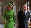 Ce lundi, le couple royal s'est rendu à d'innombrables endroits symboliques de la Ville Lumière.
Le roi Philippe et la reine Mathilde de Belgique reçus par Anne Hidalgo, maire de Paris, lors de la visite du couple royal en France, le 15 octobre 2024. © Jonathan Rebboah / Panoramic / Bestimage