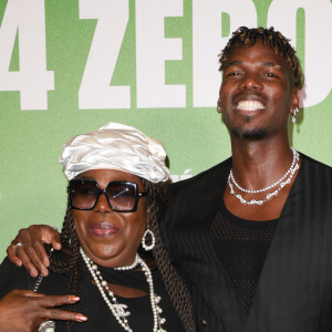 Yeo Pogba et son fils Paul Pogba - Avant-première du film "4 Zéros" au cinéma Pathé Palace à Paris le 15 octobre 2024. © Coadic Guirec/Bestimage