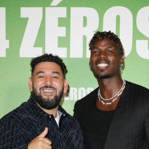 Mohamed Henni et Paul Pogba - Avant-première du film "4 Zéros" au cinéma Pathé Palace à Paris le 15 octobre 2024. © Coadic Guirec/Bestimage