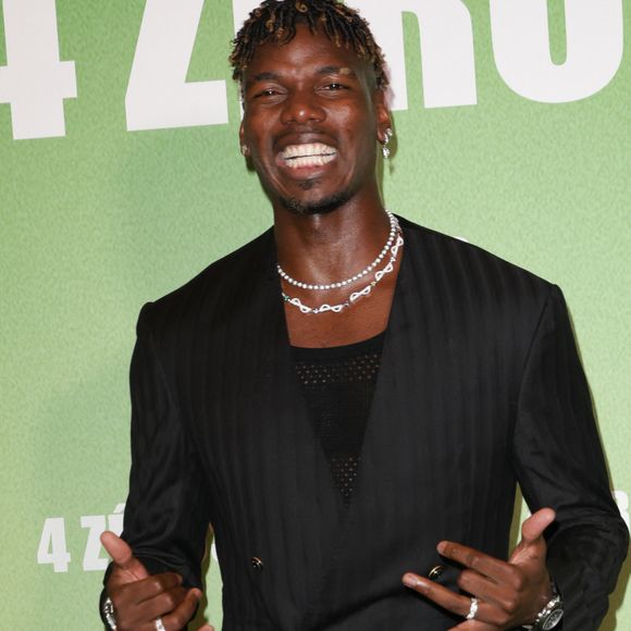 Paul Pogba - Avant-première du film "4 Zéros" au cinéma Pathé Palace à Paris le 15 octobre 2024. © Coadic Guirec/Bestimage
