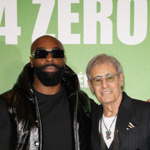 Kaaris et Gérard Lanvin - Avant-première du film "4 Zéros" au cinéma Pathé Palace à Paris le 15 octobre 2024. © Coadic Guirec/Bestimage