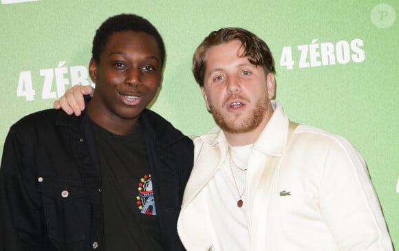 Mamadou Haïdara et Paul Deby - Avant-première du film "4 Zéros" au cinéma Pathé Palace à Paris le 15 octobre 2024. © Coadic Guirec/Bestimage