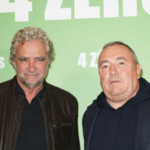 Dominique Rocheteau et Fabien Onteniente - Avant-première du film "4 Zéros" au cinéma Pathé Palace à Paris le 15 octobre 2024. © Coadic Guirec/Bestimage